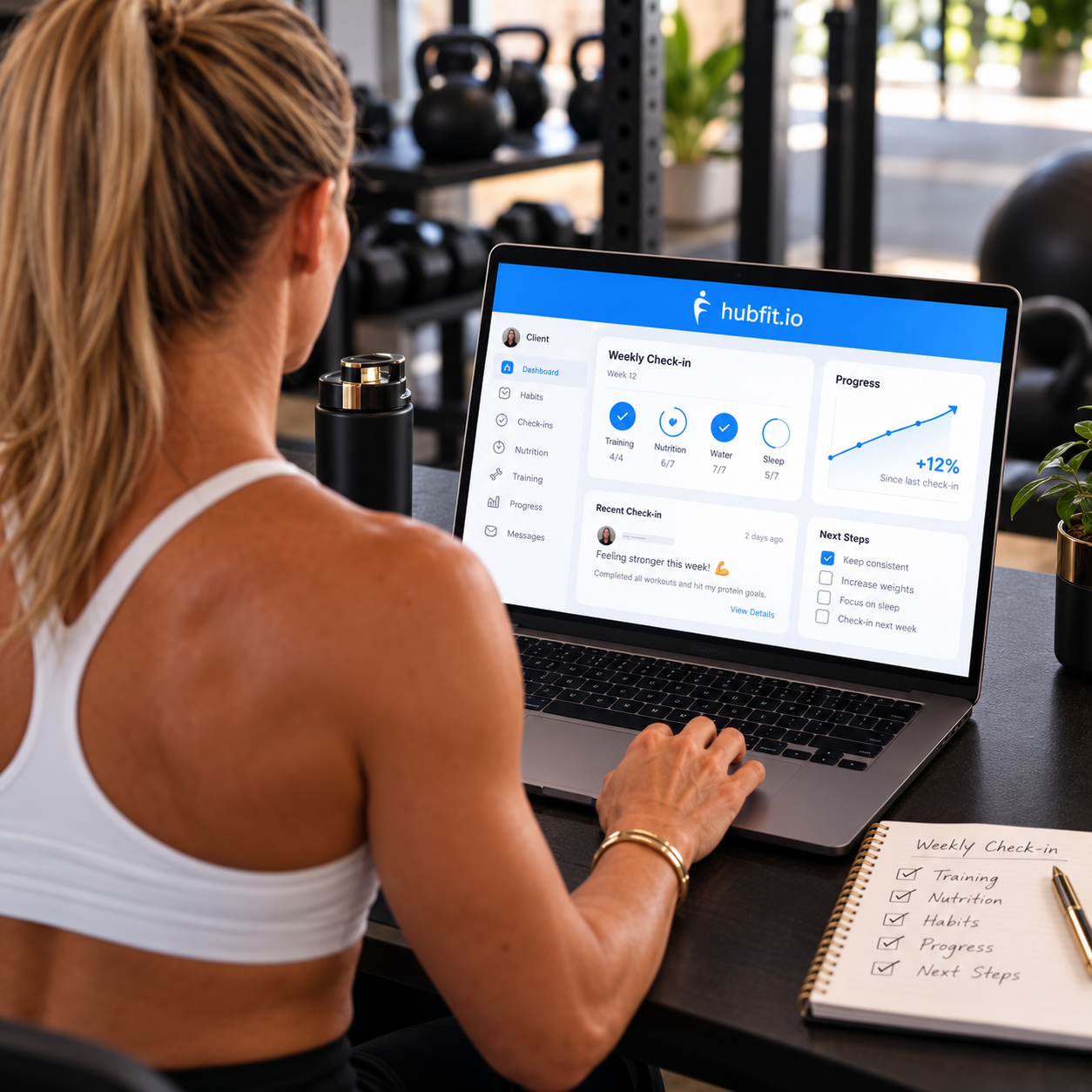 Learning strength training technique